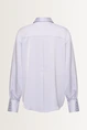Satijnen blouse met ballonmouwen