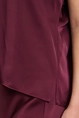 Satijnen blouse met korte mouwen Vera Mont