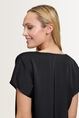 Satijnen blouse met korte mouwen Vera Mont