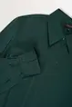 Satijnen blouse met sierbies