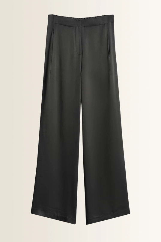 Satijnen broek in viscose Catsby pure Someday