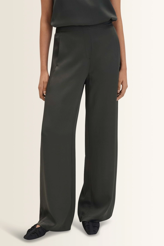 Satijnen broek in viscose Catsby pure Someday