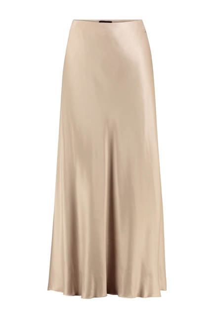 Satijnen maxi rok