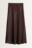 Satijnen midi-rok Odinia detail Someday