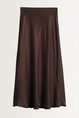Satijnen midi-rok Odinia detail Someday