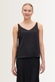 Satijnglans blouse met V-hals Vera Mont