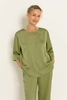 Satijnlook blouse met reliëf
