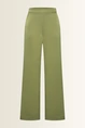 Satijnlook broek met reliëf