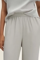 Satijnlook broek met wijde pijpen Cevil flow Someday