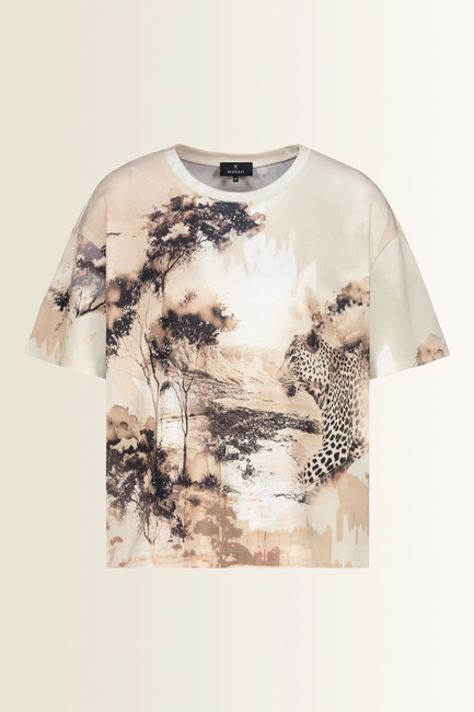 Savanneprint top Monari