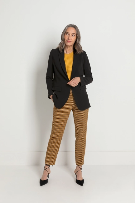 Scuba print pantalon