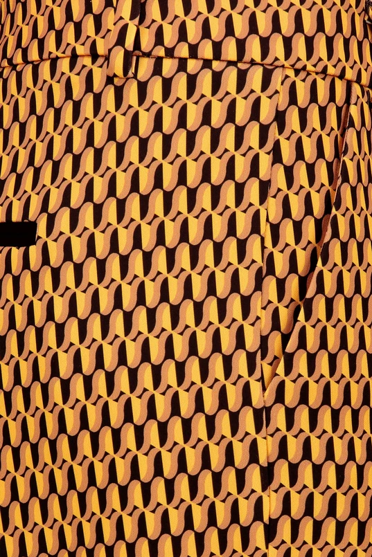Scuba print pantalon