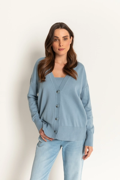 Semi-oversized vest