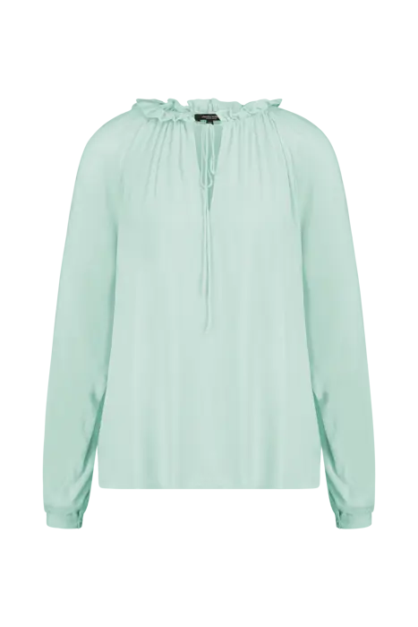 Semi-transparante blouse
