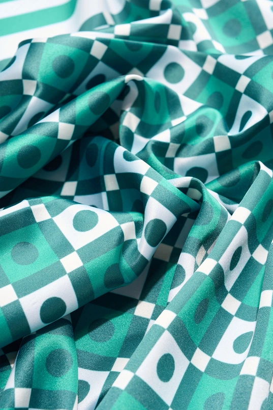 Shawl grafische print