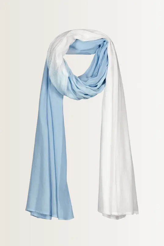 Shawl in kleurverloop Monari