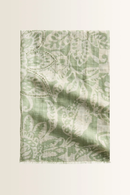 Shawl met botanische print Marc O'Polo