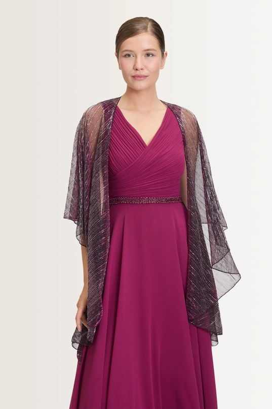 Shawl met lurexgaren Vera Mont