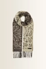 Shawl met paisleyprint en franjes FRAAS