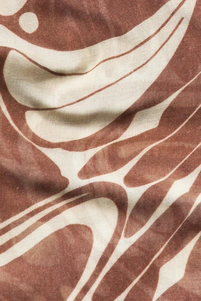 Shawl met print
