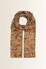 Shawl met verfijnde animalprint FRAAS