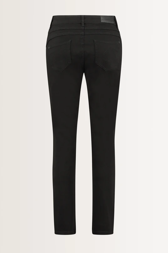 Skinny low rise broek