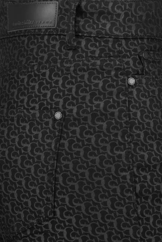 Skinny met logoprint