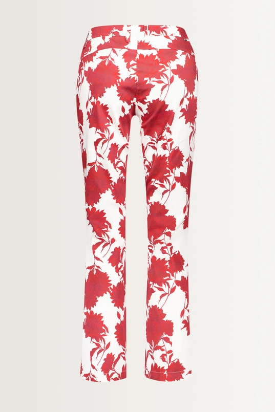 Slim fit broek bloemenprint Zelma1 Gardeur