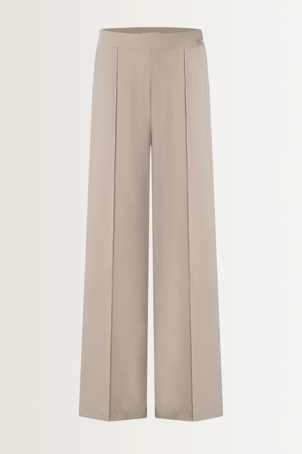 Slim fit broek brede tailleband Ava Cambio