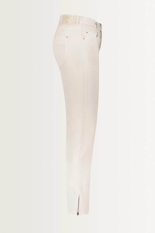 Slim fit broek met ritsdetail ZURI121 Gardeur