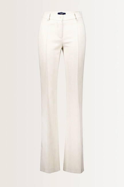 Slim fit broek met subtiel dessin Zaria3 Gardeur
