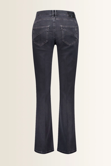 Slim fit jeans met bootcut ZURI126 Gardeur