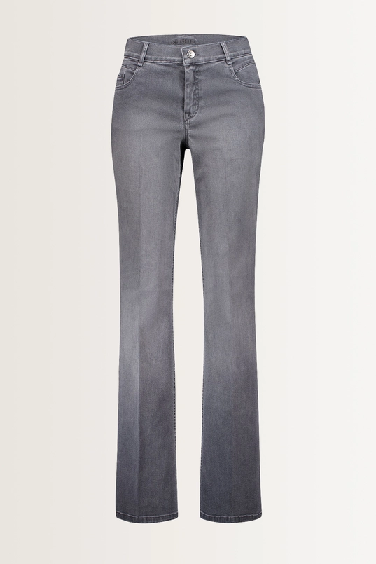 Slim fit jeans met bootcut ZURI126 Gardeur