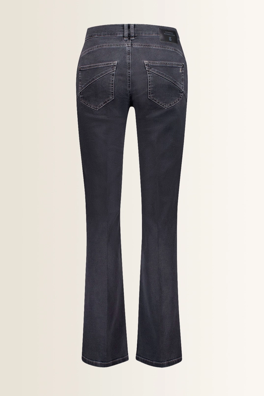 Slim fit jeans met bootcut ZURI126 Gardeur