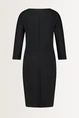 Slim-fit jurk met ritsen