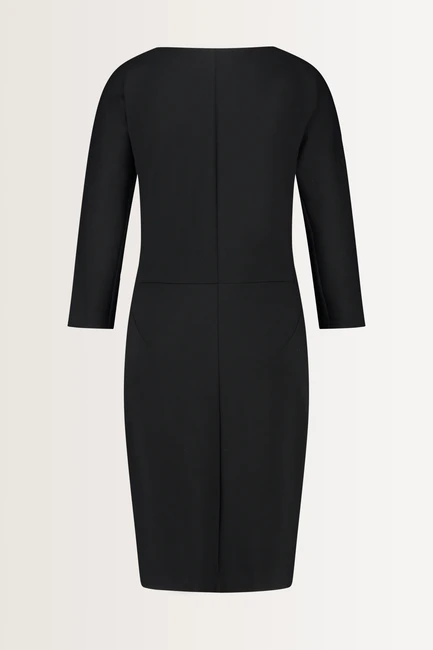 Slim-fit jurk met ritsen