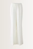 Slip-on broek met lichte glans OUI