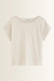 Slub jersey T-shirt biologisch katoen Marc O'Polo