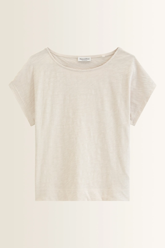 Slub jersey T-shirt biologisch katoen Marc O'Polo