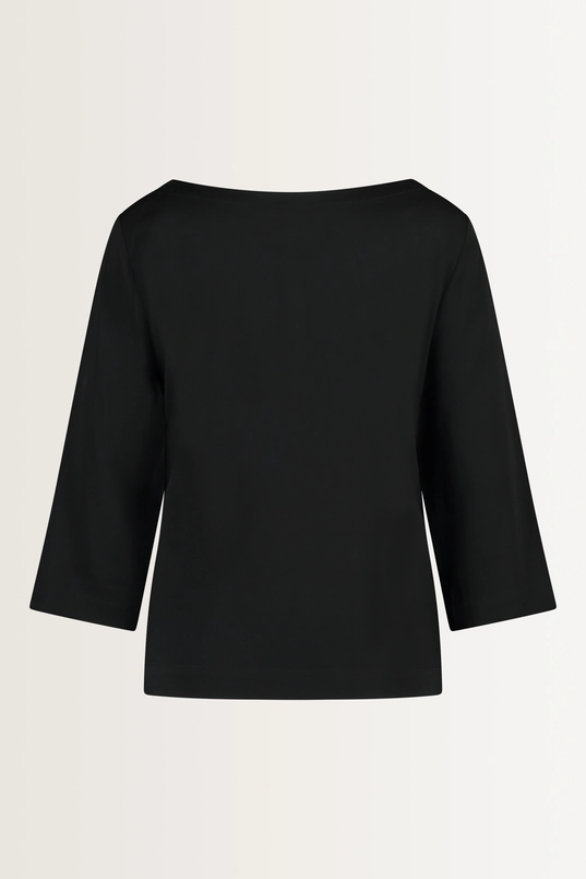 Soepele blouse met splitjes