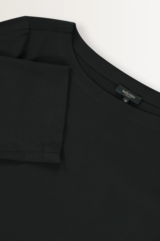 Soepele blouse met splitjes