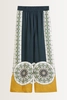 Soepele broek met print