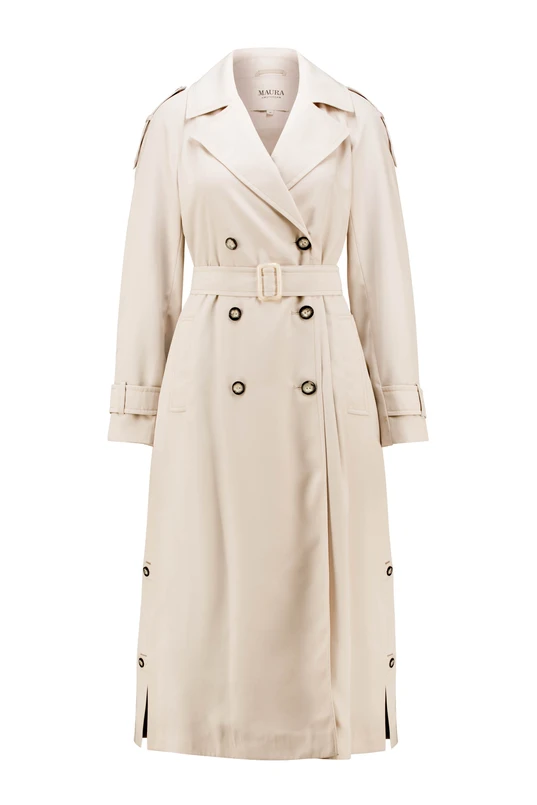 Soepele Maura trenchcoat