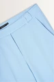 Soepele pantalon met persvouwen