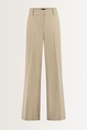 Soepelvallende pantalon met ceintuurlussen