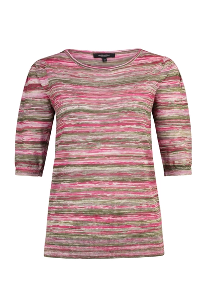 Space-dyed linnen trui