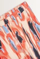 Statement broek met grafische print