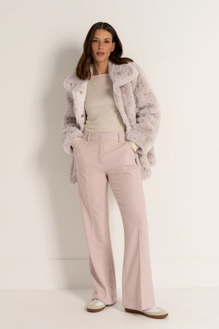Statement faux fur jas MAURA