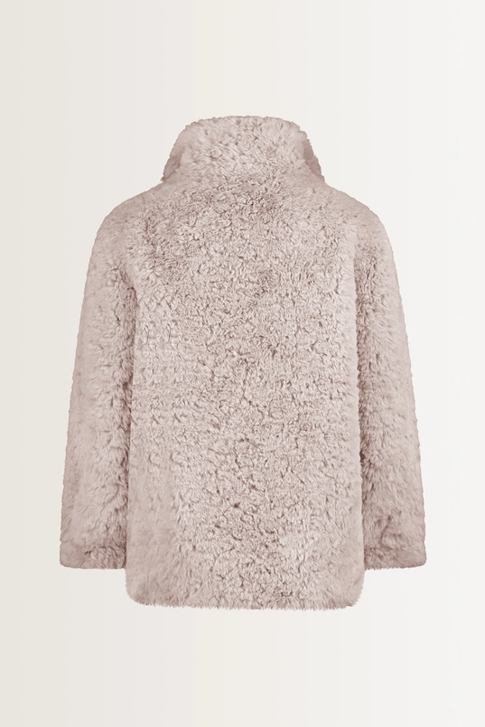Statement faux fur jas MAURA