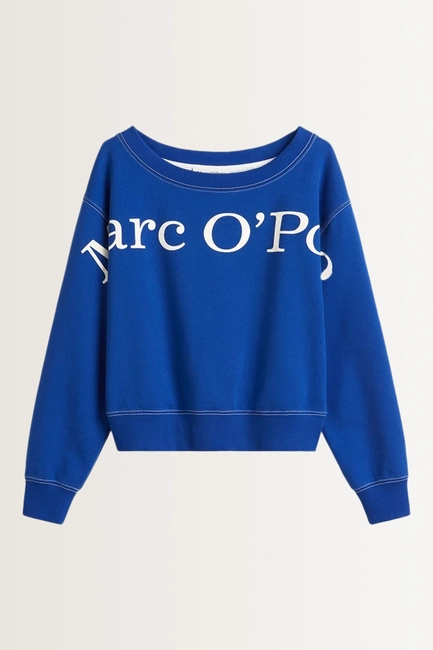 Statement sweater XL-logoprint Marc O'Polo